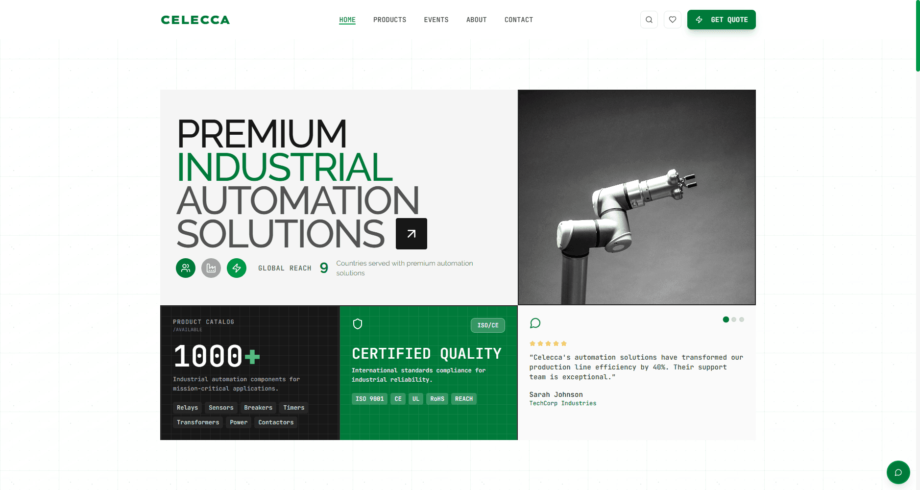 CELECCA Platform - Industrial Automation Case Study by Atmiz
